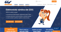 Desktop Screenshot of ccv.cz