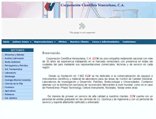 Tablet Screenshot of ccv.com.ve